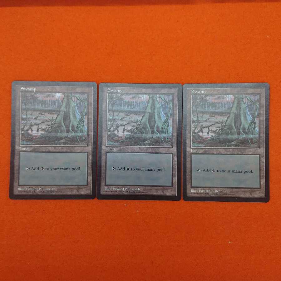MTG2 Swamp APAC1 Set of 3