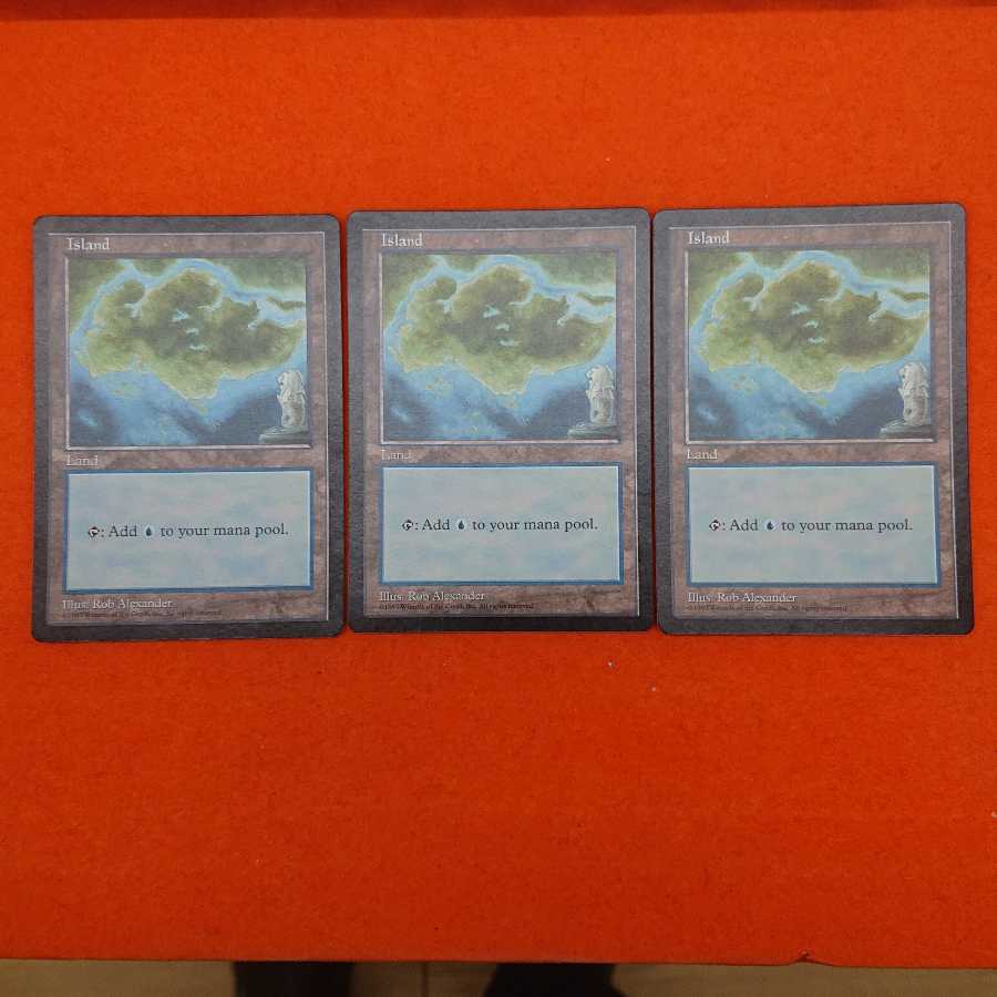 MTG1 APAC3 Island Set of 3