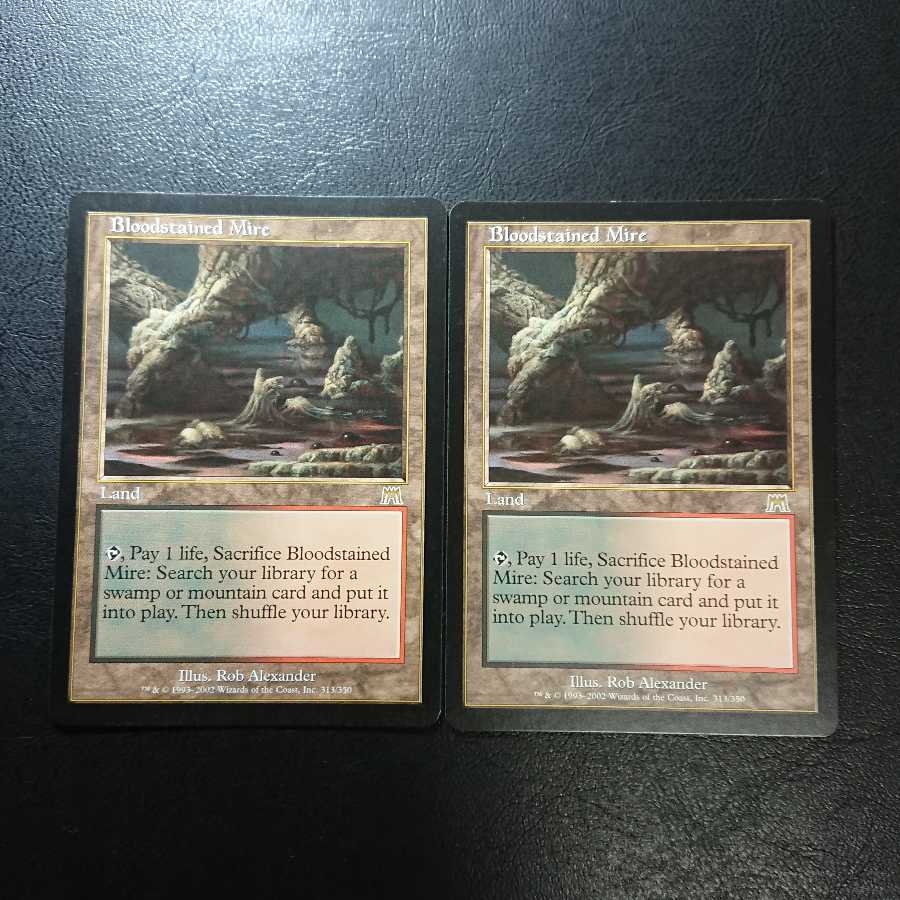 血染めのぬかるみ 英語版2枚セット①