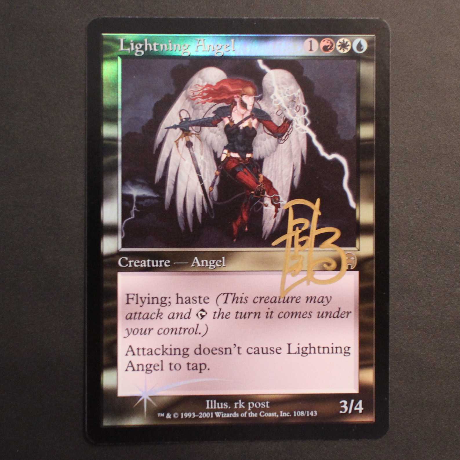 APC【稲妻の天使】英語 Foil サインド