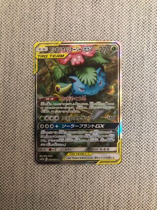 フシギバナ＆ツタージャGX SR