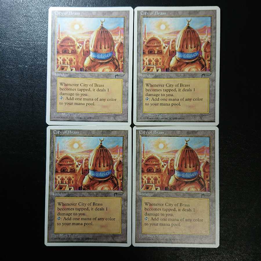 真鍮の都 英語版4枚セット クロニクル