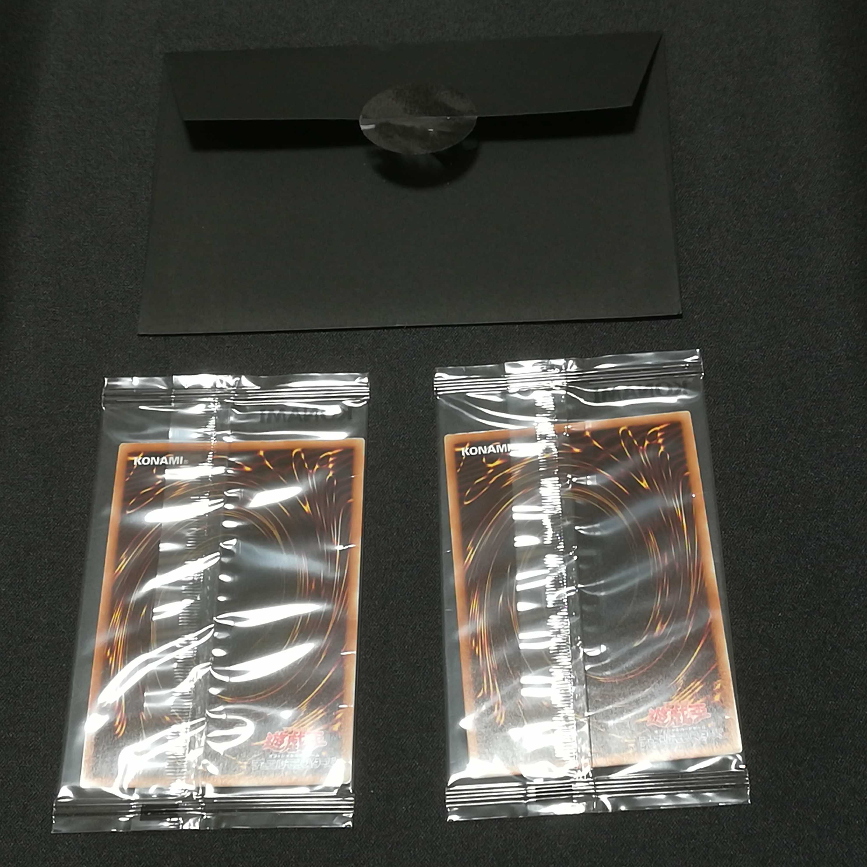 WCS2019 真紅眼の黒竜　死者蘇生ミレニアムシークレットレア　未開封　封筒付 1BOX