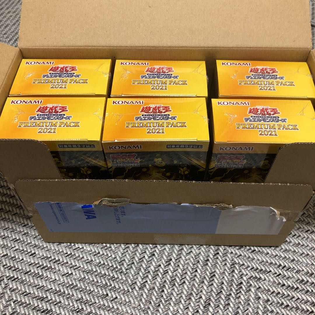 遊戯王　プレミアムパック2021 6BOX 1枚