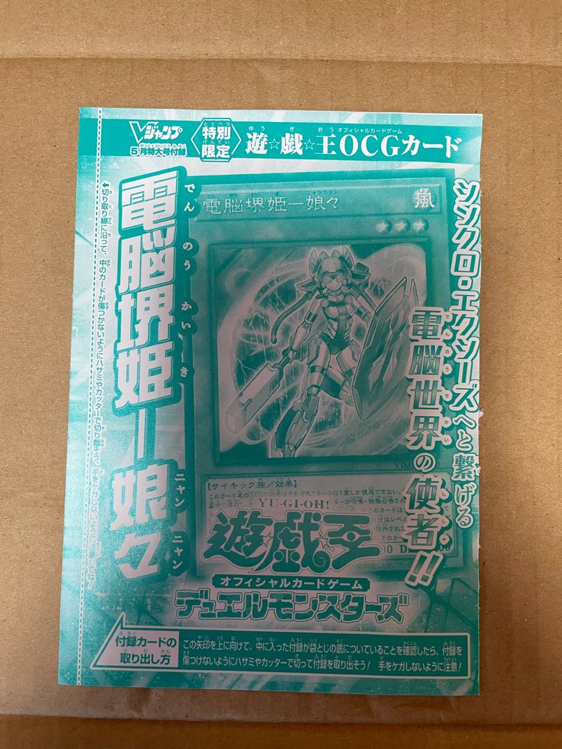 遊戯王 電脳堺姫ー娘々 未開封