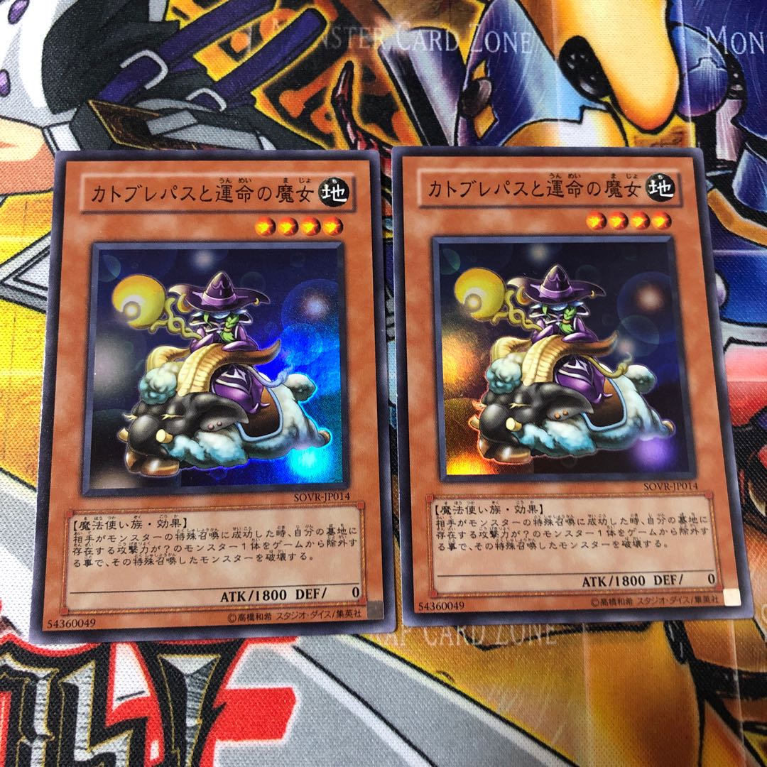 遊戯王　スーパー　カトブレパスと運命の魔女　2枚