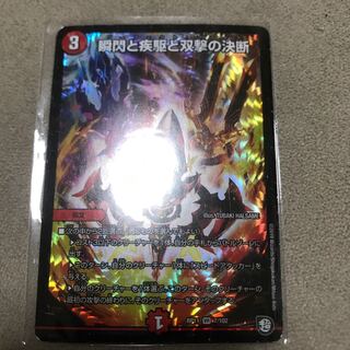 瞬閃と疾駆と双撃の決断