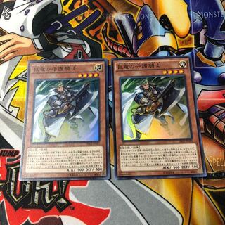 遊戯王　スーパー　巨竜の守護騎士　2枚
