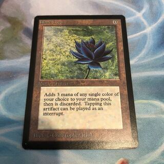 もろこし輪太郎様専用　Beta Black Lotus