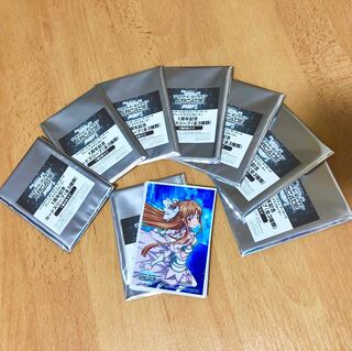 SAOAC 1周年スリーブ　アスナ　40枚 SAO 1周年記念 アスナ カードスリーブ - メルカリ