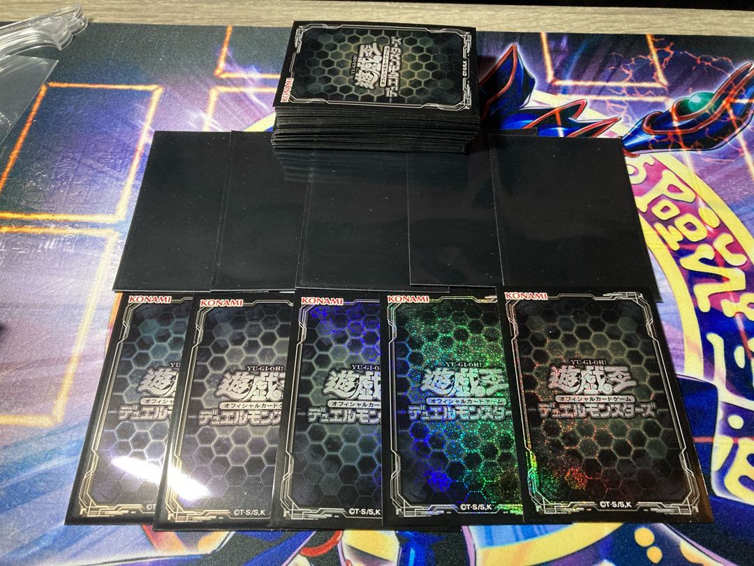 デュエリストカードプロテクター ブラック ver.2 100枚 中古