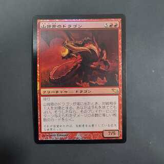 foil　山背骨のドラゴン　日本語　１枚