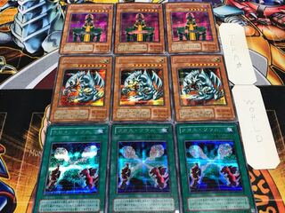 クロス ブルーアイズ 人造人間 2期ver シークレット 各3枚セット てら