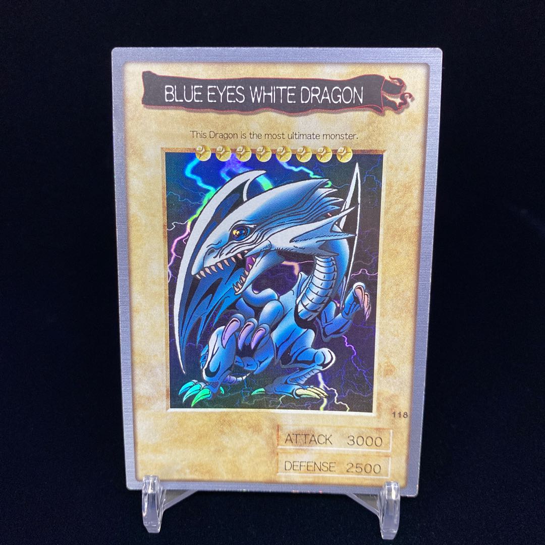 Bandai version Blue-Eyes White Dragon English description