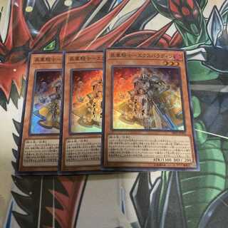 昇華騎士-エクスパラディン スーパーレア　3枚セット