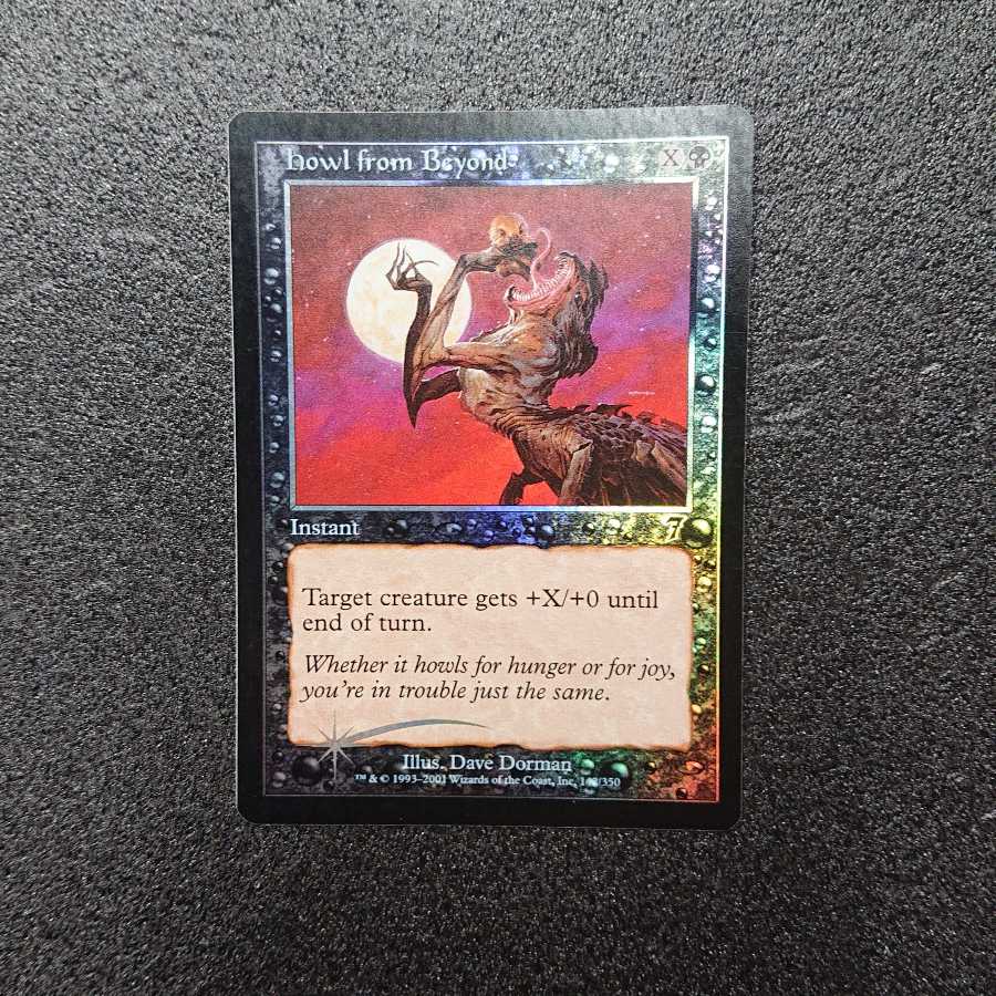 MTG1 Howl from Beyond English 7ED foil