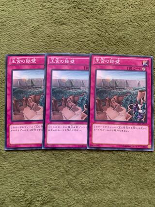 王宮の鉄壁 ノーマル3枚