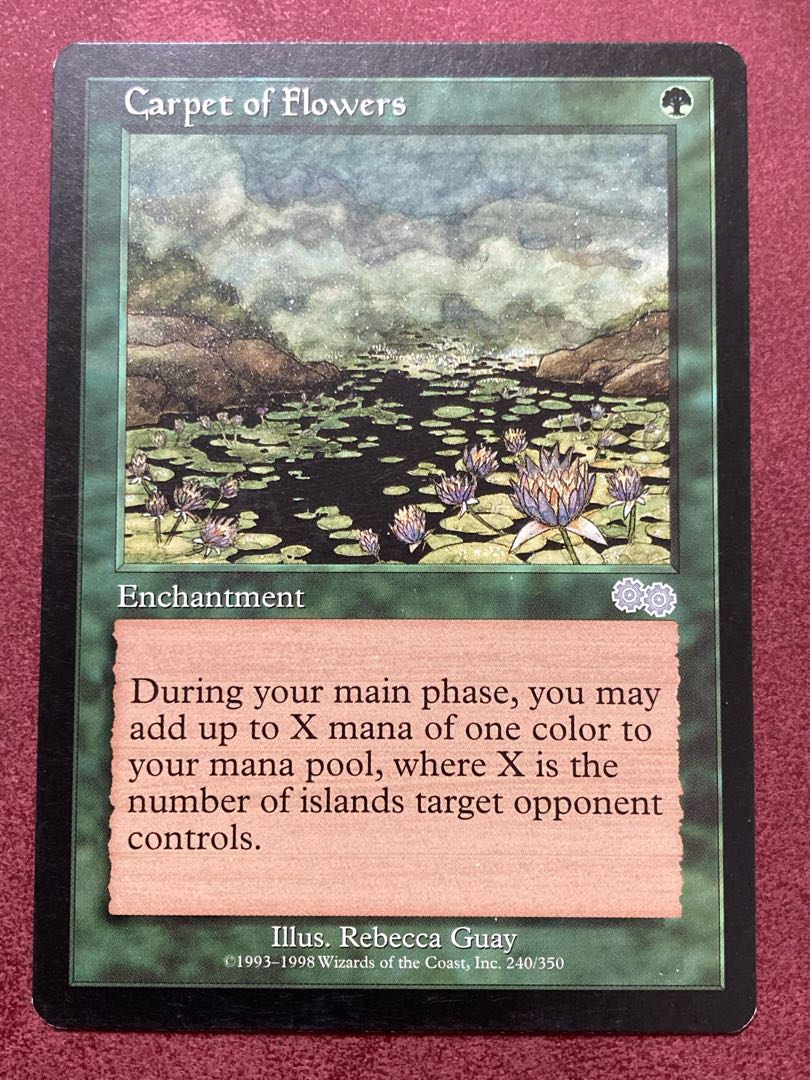 花の絨毯　ウルザスサーガ　英語