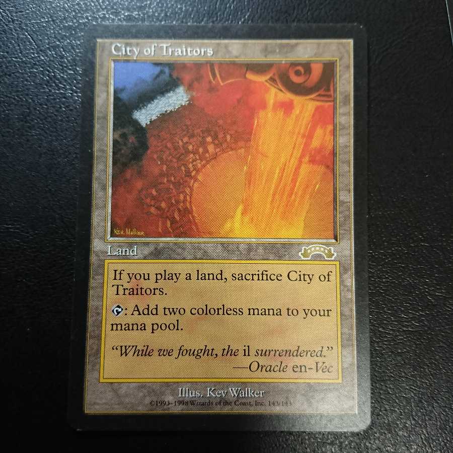 裏切り者の都 英語版１枚①