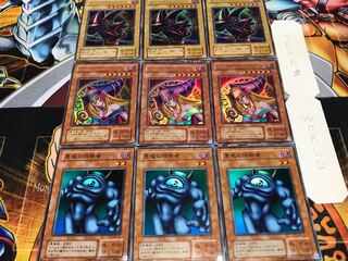 Darkness Demon Girl Magician 2nd period ver Super or better Set of 3 each Tera