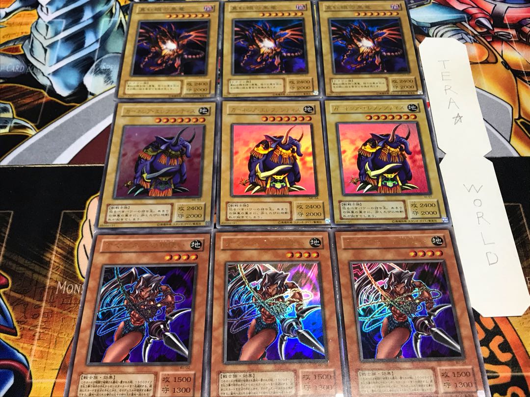 Amazones, Garnesia, Crimson Eyes, 2nd period ver, Ultra, set of 3 each, Tera.