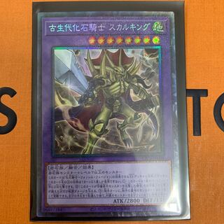 古生代化石騎士　スカルキング　コレクターズレア　3枚