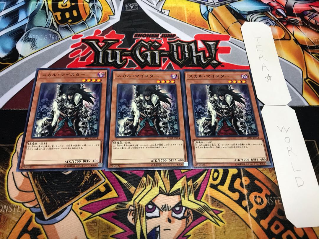 スカル・マイスター ノーマル 3枚セット てら