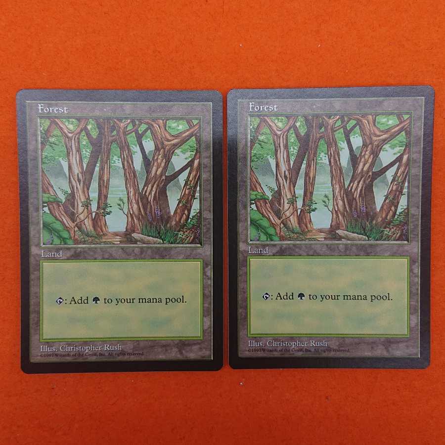 MTG2 APAC2 Forest Set of 2
