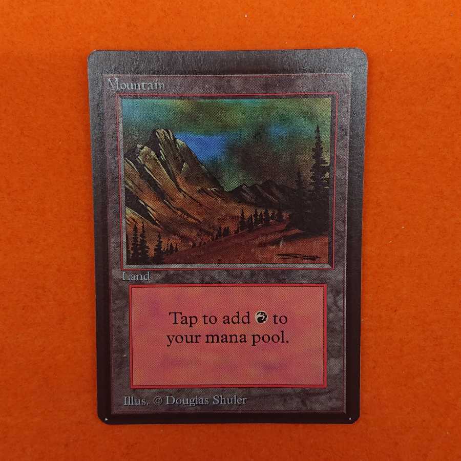 MTG2 Mountain (Dark Red) LEB