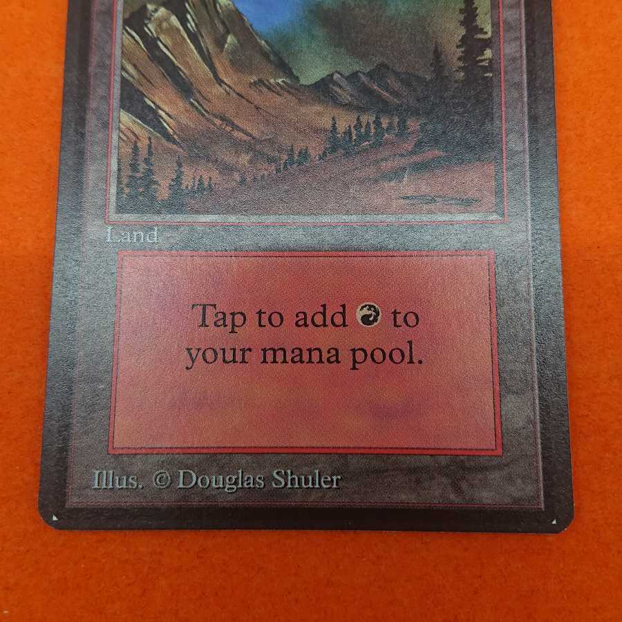 MTG2 Mountain (Dark Red) LEB