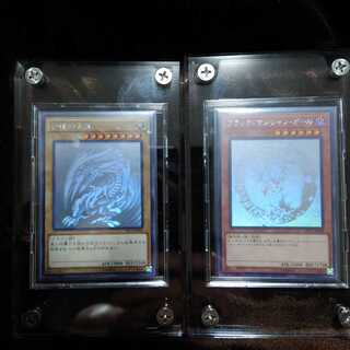 ガチャおじさん専用　遊戯王 美品 青眼の白龍 ブラックマジシャンガール ホロ