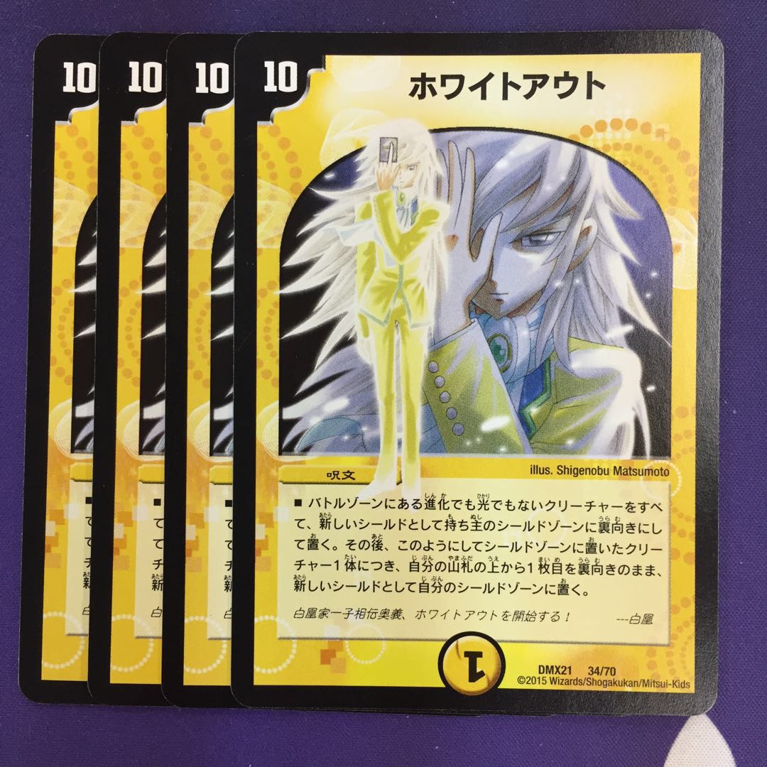 ホワイトアウト 4枚