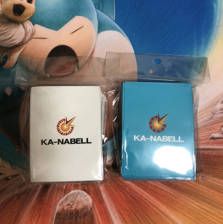 カーナベル　スリーブ青白　100枚セット