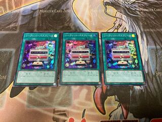 シークレット・パスフレーズ 3枚セット+ライトングストーム　売約済み