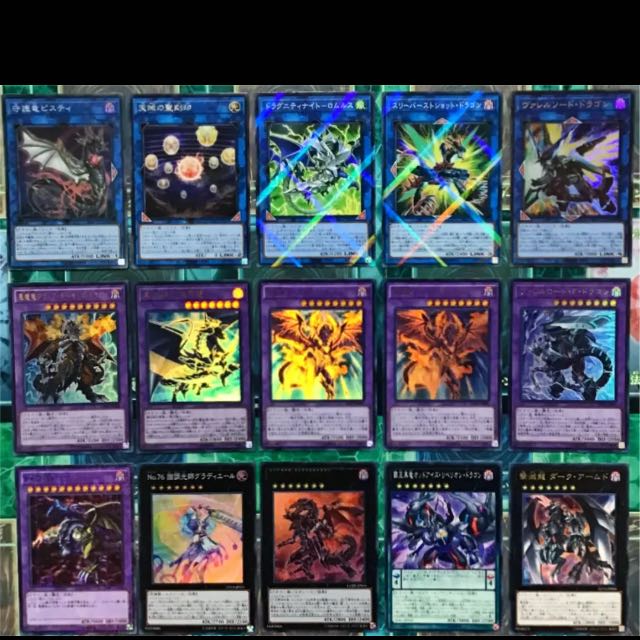 遊戯王 真紅眼 デッキ 本格構築 未使用スリーブ付き レッドアイズ