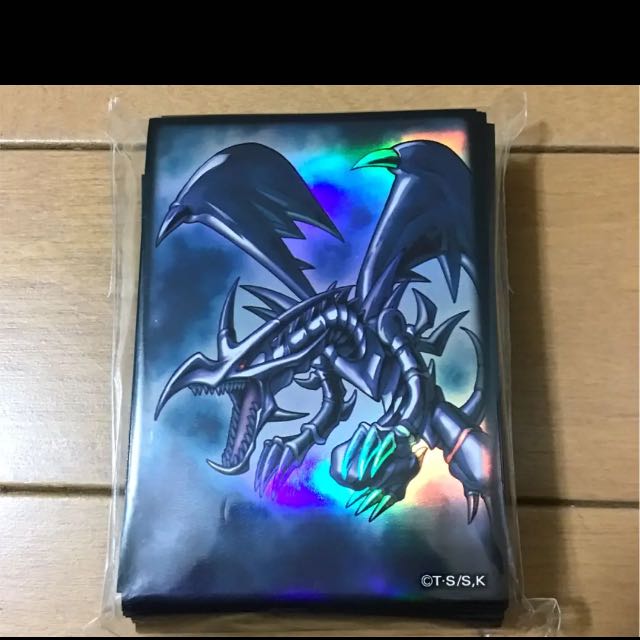 遊戯王 真紅眼 デッキ 本格構築 未使用スリーブ付き レッドアイズ