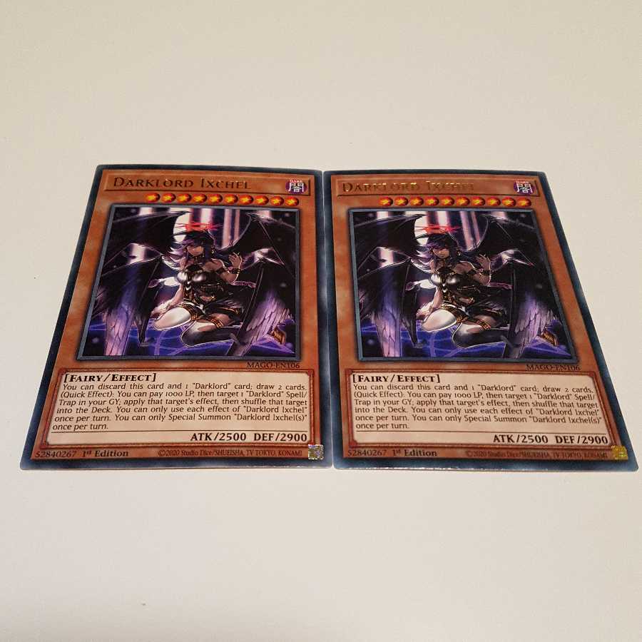 EU] Darklord Ixchel and others Gold Letter Rare Set Condemned Witch