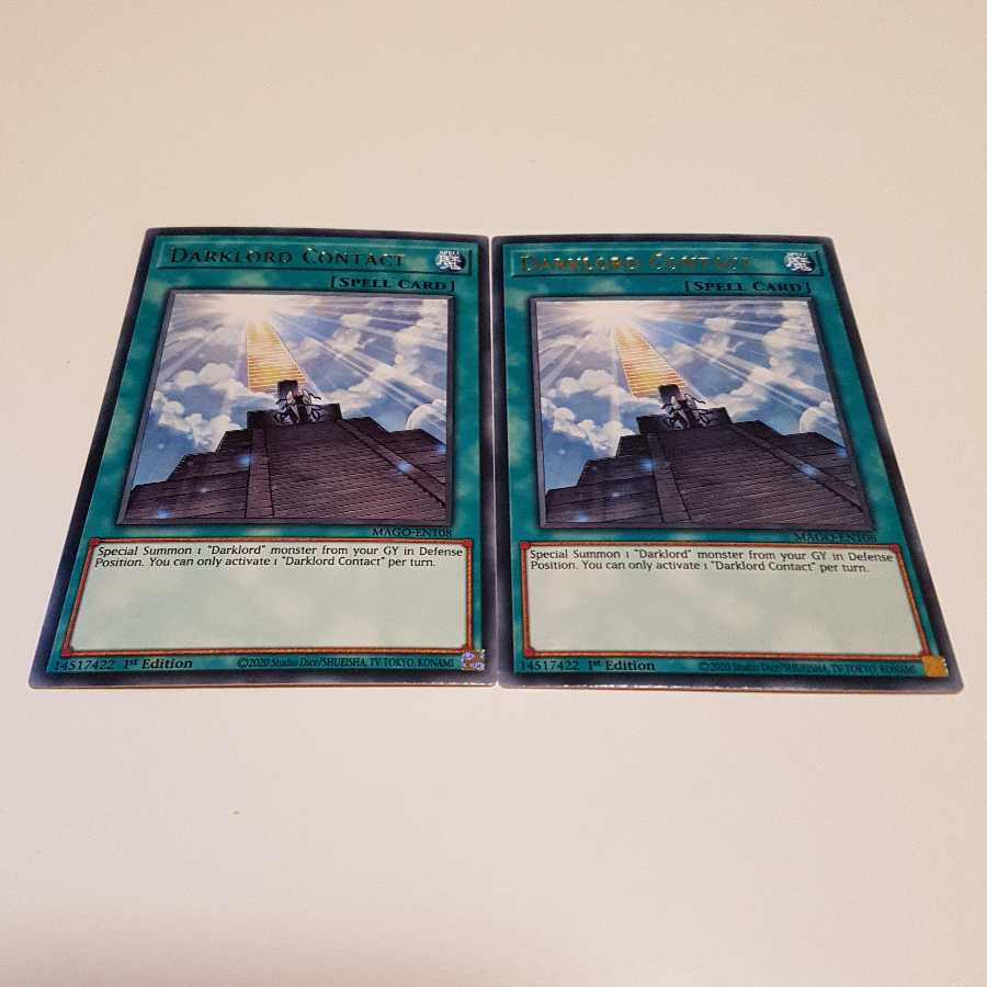 EU] Darklord Ixchel and others Gold Letter Rare Set Condemned Witch