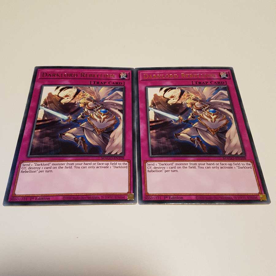 EU] Darklord Ixchel and others Gold Letter Rare Set Condemned Witch