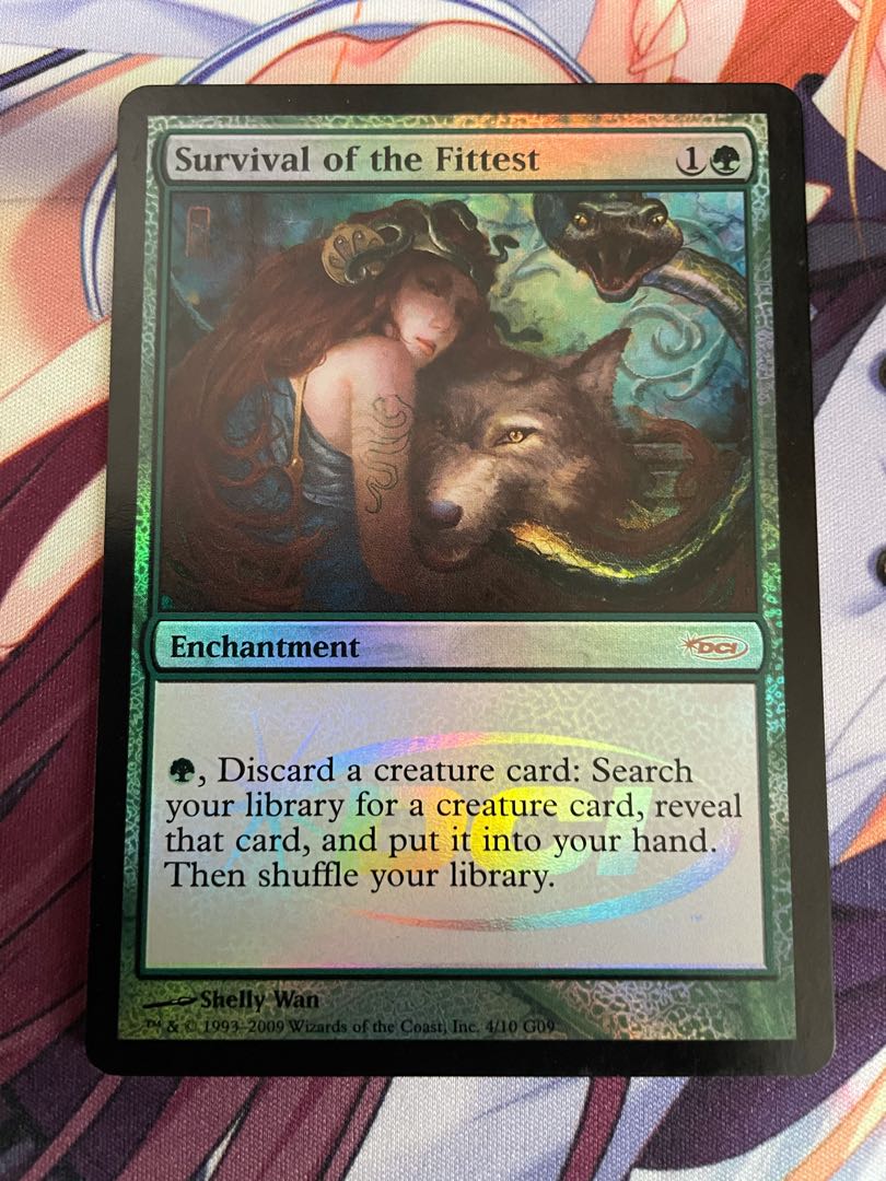 MTG Survival of the Fittest English foil 1 copy Judge's Reward