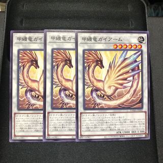 甲纏竜ガイアーム ノーマル　3枚　マホ子　ドーンオブマジェスティ