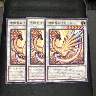 甲纏竜ガイアーム ノーマル　3枚　マホ子　ドーンオブマジェスティ