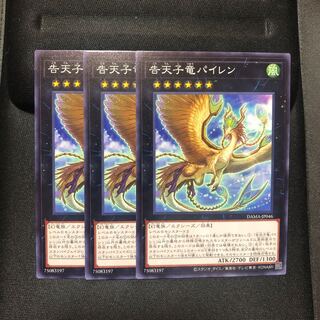 告天子竜パイレン ノーマル　3枚　マホ子　ドーンオブマジェスティ