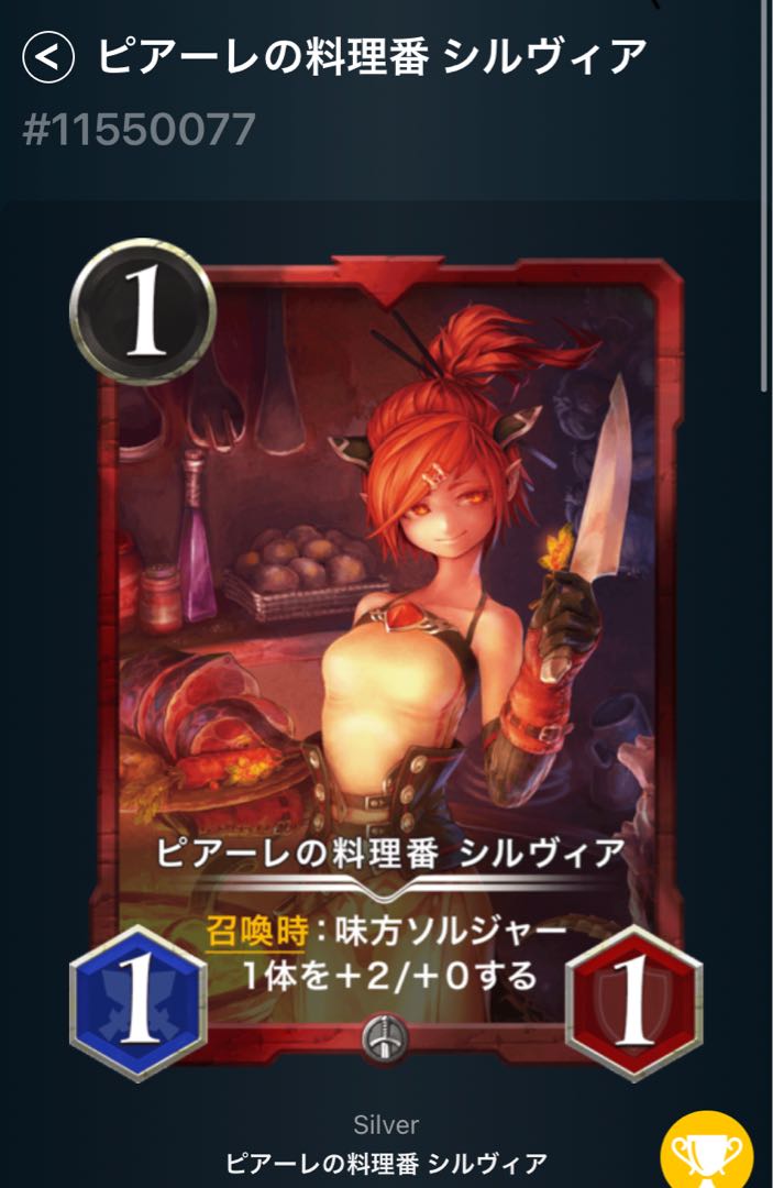 ピアーレの料理番シルヴィア