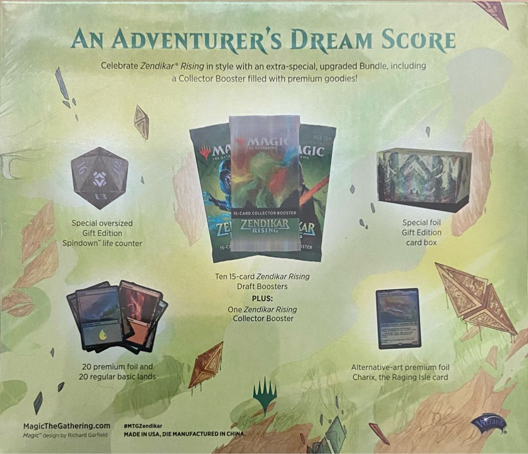 ゼンディカーの夜明け ギフトエディション 未開封BOX