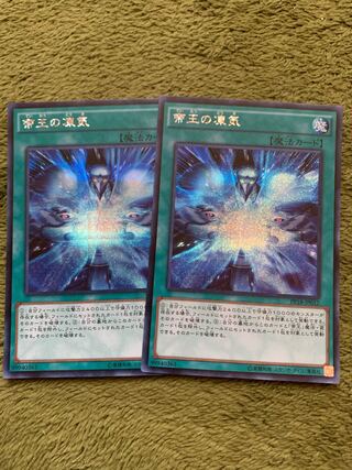 帝王の凍気 シークレットレア2枚