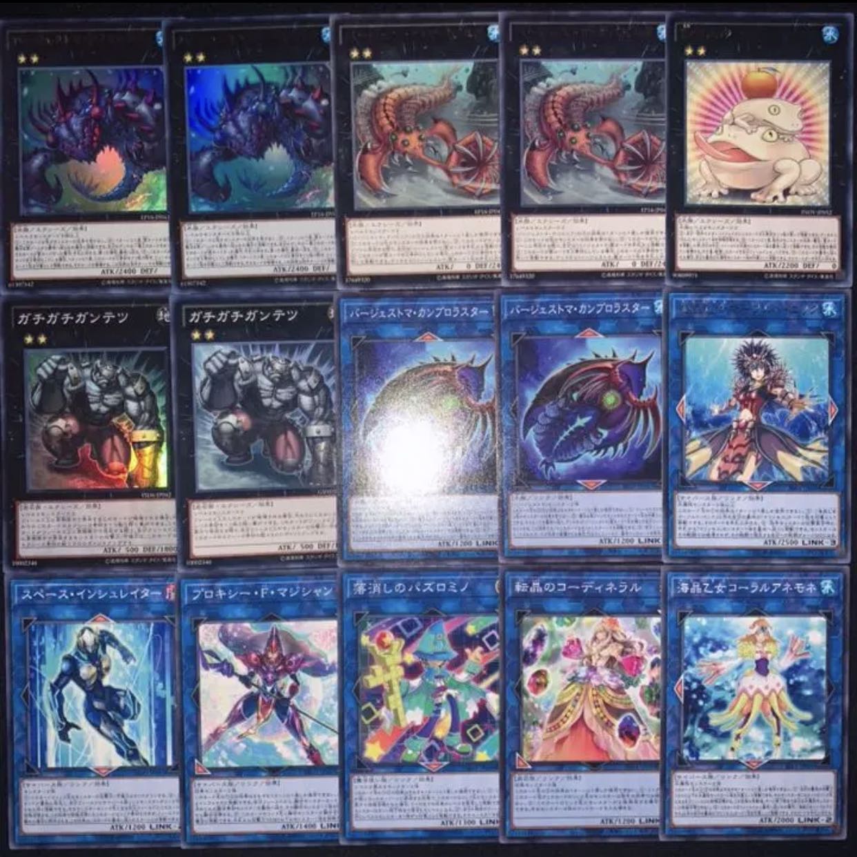 遊戯王 - 即日発送！【カエルバージェストマ】デッキ　遊戯王 遊戯王 カエルバージェストマデッキ40枚+EX15枚 (Used