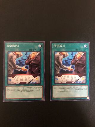 遊戯王　信用取引　ノーマルレア2枚セット