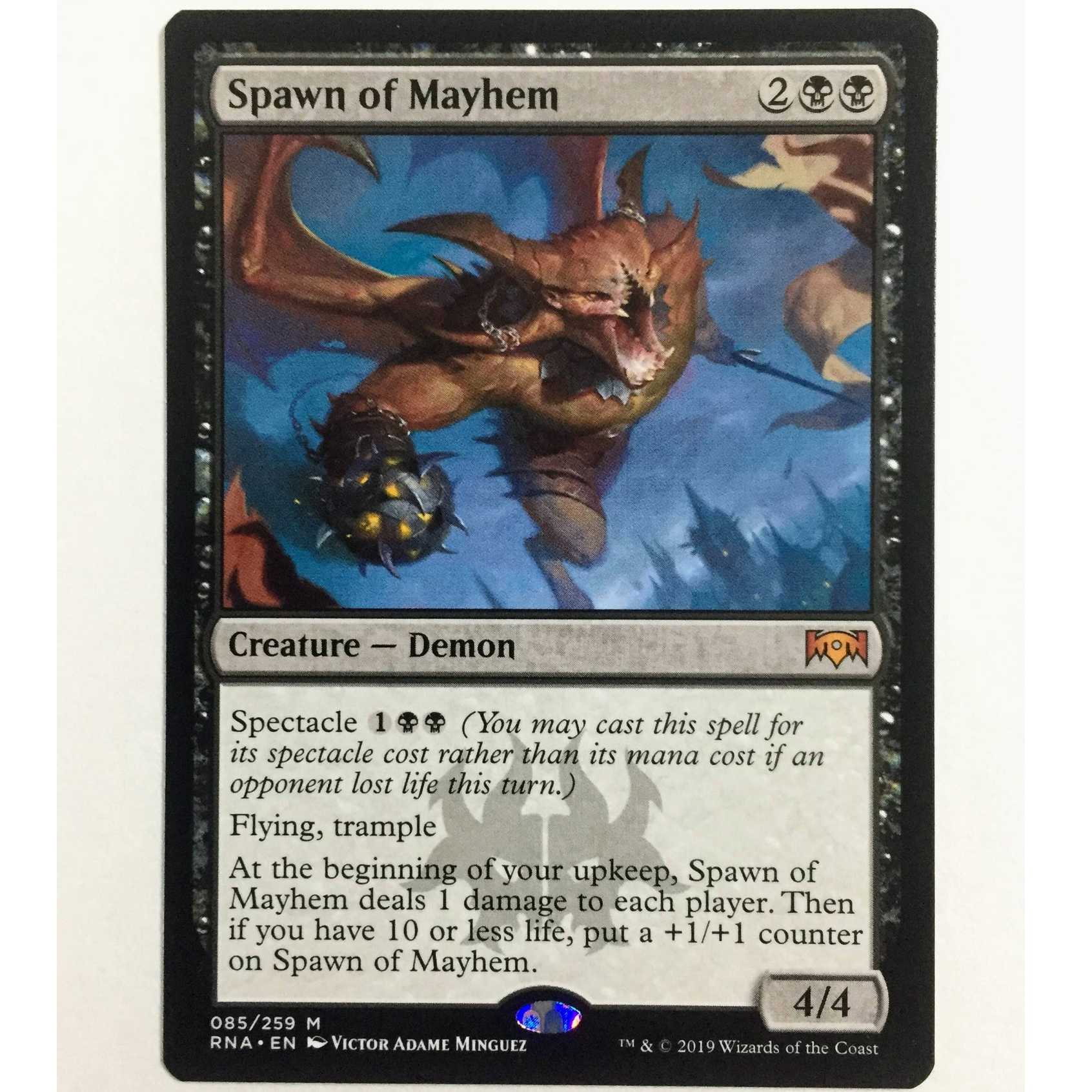 【騒乱の落とし子/Spawn of Mayhem】英語版1枚