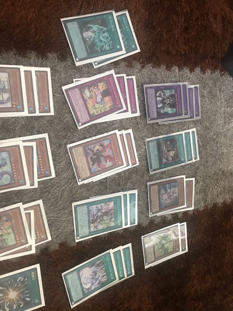 Dragon Rosa de Deck parts can be sold in pieces.